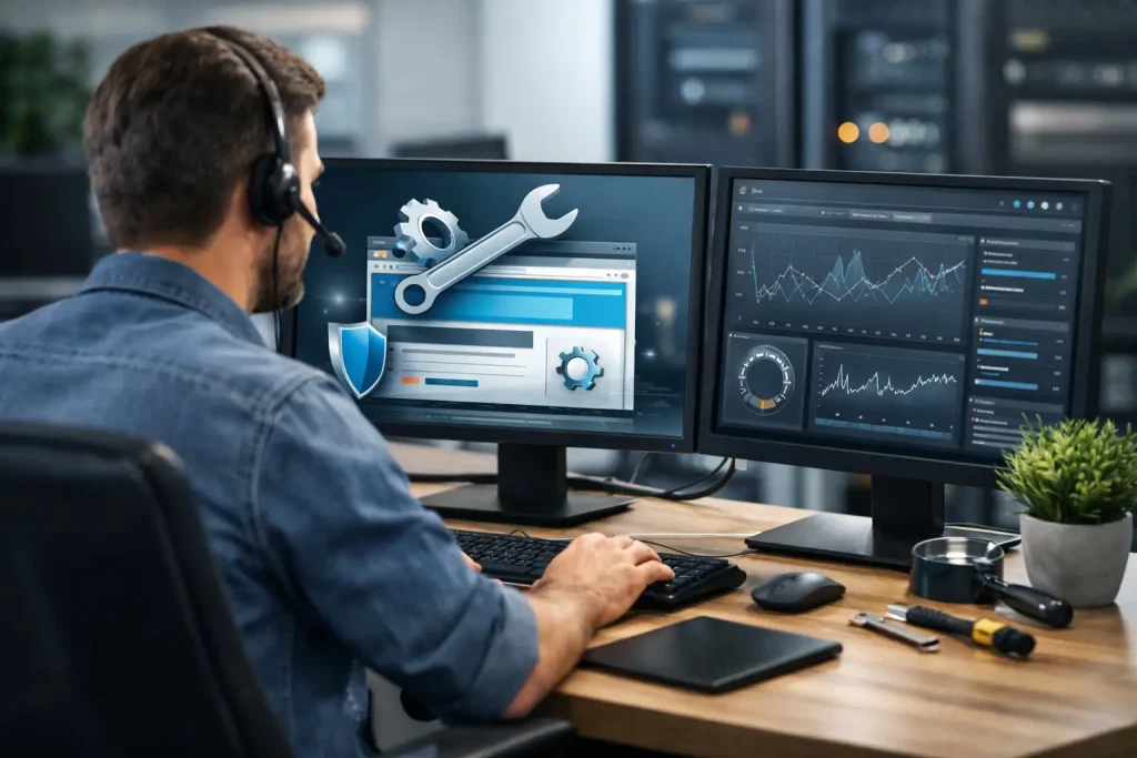 Mantenimiento web para empresas sin fallas