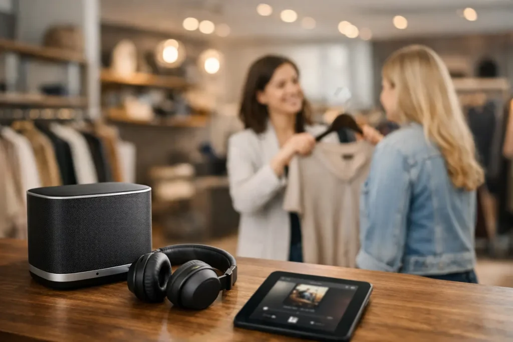 Música ambiental para tiendas que sí vende