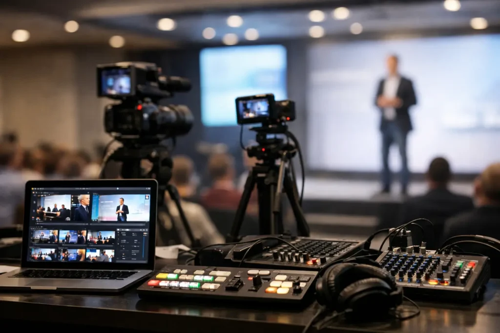 Cómo configurar streaming para eventos en vivo